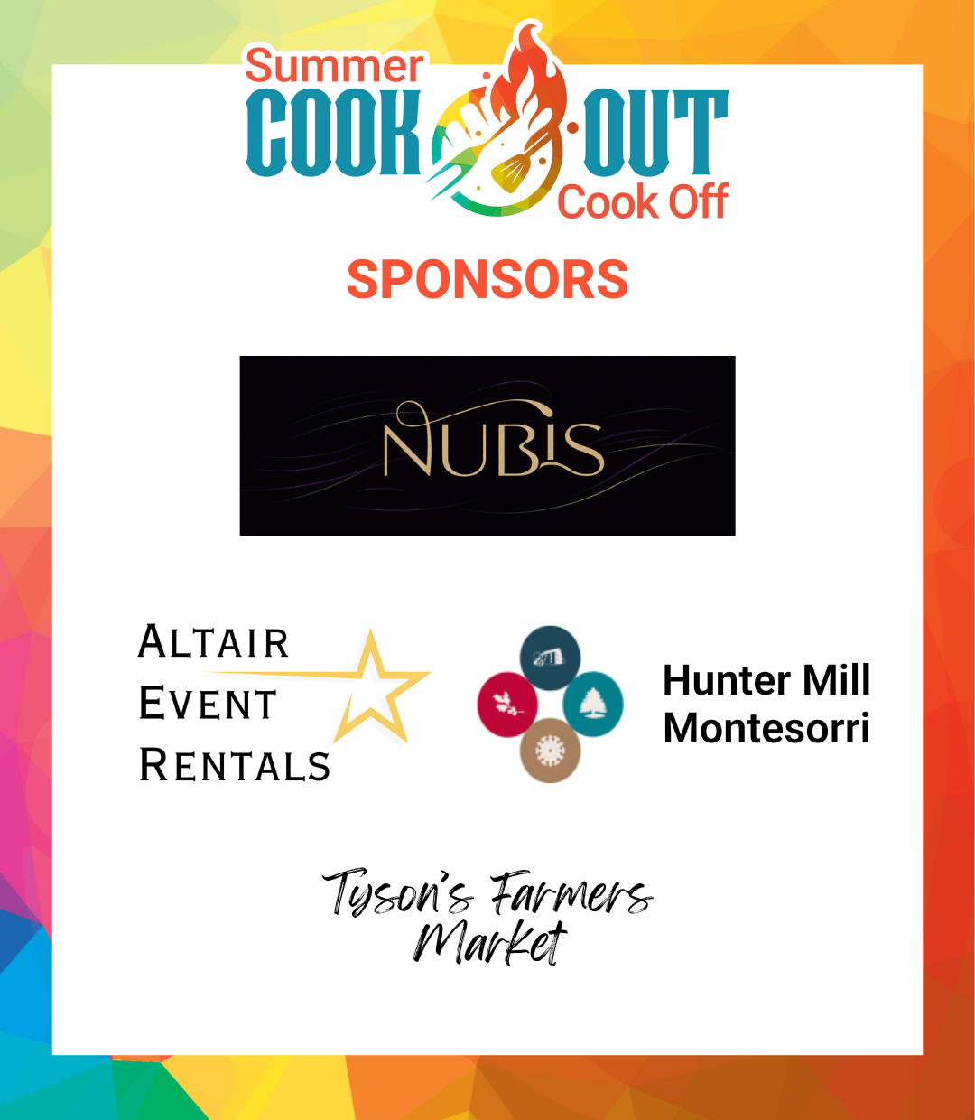 SCOCO Sponsors