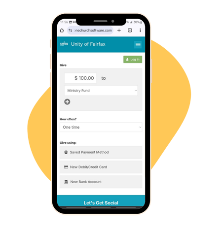 Giving screen